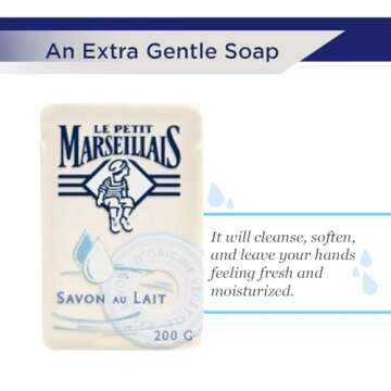 Luxurious Le Petit Marseillais Lait Solid Soap - 200g