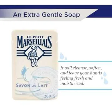 Luxurious Le Petit Marseillais Lait Solid Soap - 200g