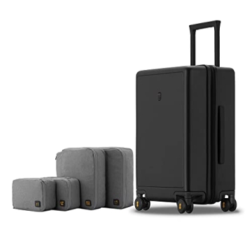 LEVEL8 Elegance Carry On Suitcase - Stylish and Durable 20 Inch Luggage with Smooth Wheels