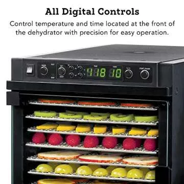 Tribest Sedona Express SDE-S6780-B Digital Food Dehydrator,Black