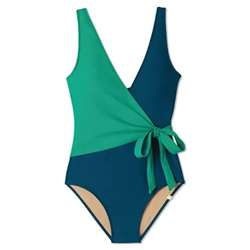 SUMMERSALT The Perfect Wrap One Piece Swimsuit - Stylish & Eco-Friendly