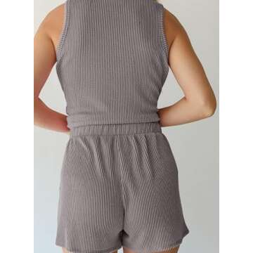SHEWIN Women 2 Piece Matching Sets for Summer Comfort