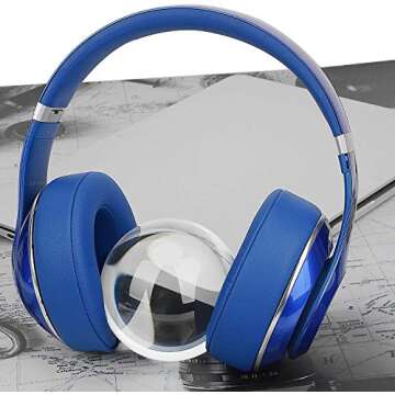 SoloWIT Replacement Ear Pads Cushions for Beats Studio 2 & Studio 3 Wired & Wireless Headphones, Ear...