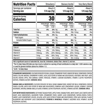 Gerber Snacks for Baby: Healthy Yogurt & Fruit Melts