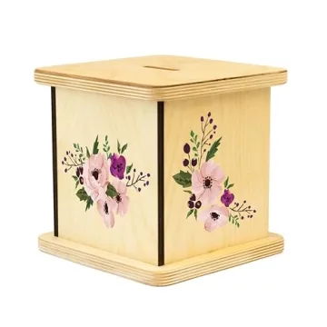 Personalized Wooden Piggy Bank for Kids & Adults Handmade in USA