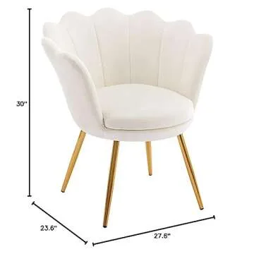 Stylish chairus Small Accent Chair in Velvet for Any Room