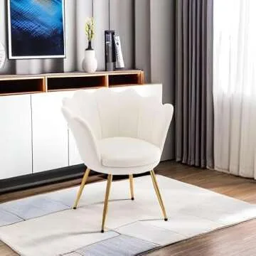 Stylish chairus Small Accent Chair in Velvet for Any Room