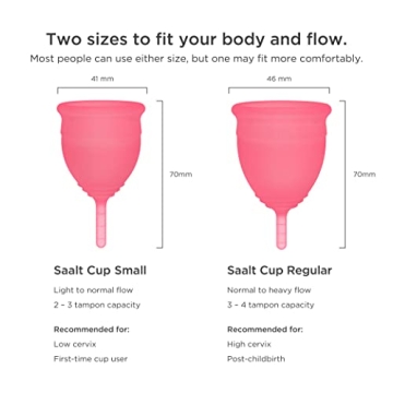 Saalt Menstrual Cup - Comfort & Convenience for All