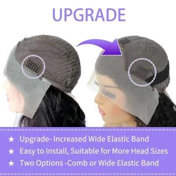 CIUSUM Body Wave Lace Front Wigs Human Hair Pre Plucked 13x4 Frontal Wigs Human Hair Wigs for Women 180% Density Transparent HD Lace Front Wigs Human Hair Pre Plucked with Baby Hair 20 Inch