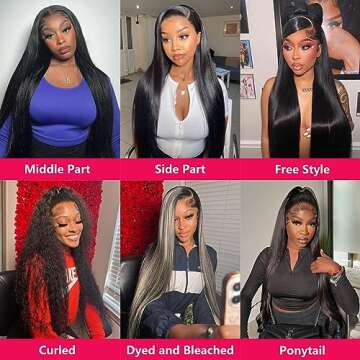 Luxury 28 Inch Human Hair Lace Front Wigs for All