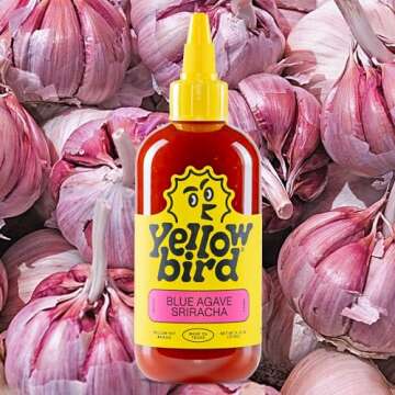 Blue Agave Sriracha Hot Sauce - Sweet & Spicy Flavor
