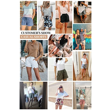 Chic QUEEN PLUS Women's Casual Summer Shorts with Pockets