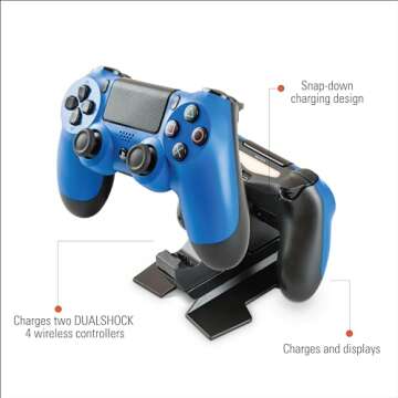 PowerA DualShock USB Charging Station for PlayStation 4
