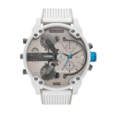 Diesel Mr. Daddy 2.0 Men's Chronograph Watch - Stainless Steel & Leather
