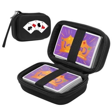 Hard Travel Card Case for Set Enterprises Five Crowns Games
