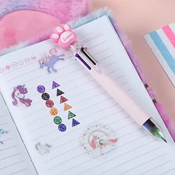 Sicbanna Plush Dog Diary for Kids with Lock and Keys