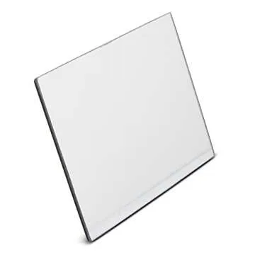 Juvale Rectangular Magnetic Locker Mirror - 2 Pack