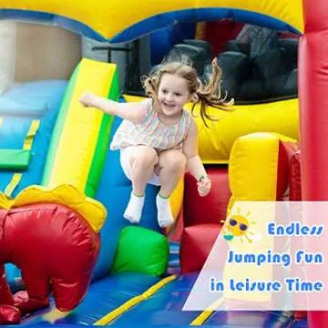 Costzon Inflatable Bounce House for Kids – Fun & Safe
