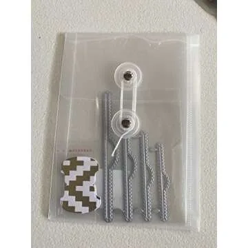 Stitched Slots -Thinlits Metal Cutting Dies Stencils for DIY Card Making Album Scrapbooking Craft Die Embossing Paper Cut Autumn Harvestdies-Cutting Dies Cut Metal Scrapbooking-Dies Cut