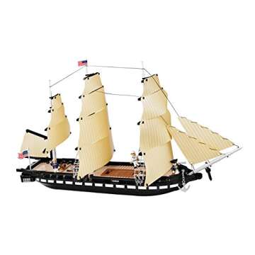 Build the Iconic USS Constitution with COBI Kit