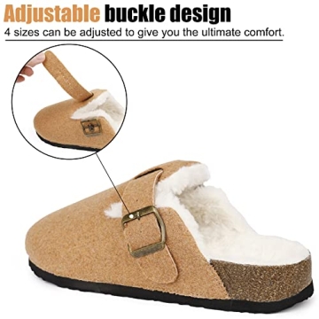 Comfortable MAIITRIP Women's Wide Clogs for Plantar Fasciitis