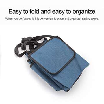 Versatile Car Trunk Organizer with 4 Pockets for Easy Storage