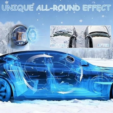 Top Electromagnetic Car Snow Removal Device for Winter