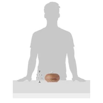 Essential Oil Diffuser, 550ml Wood Grain Multifunctional Ultrasonic Aromatherapy Fragrant Oil Vaporizer Humidifier with Adjustable Mist, 4 Timer Settings, 7 Color LEDs, Waterless Auto Shut-Off