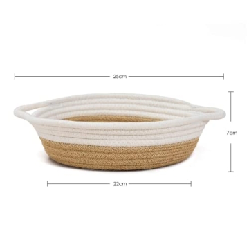 Goodpick Cotton Rope Basket Set for Stylish Home Storage
