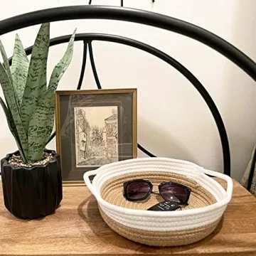 Goodpick Cotton Rope Basket Set for Stylish Home Storage