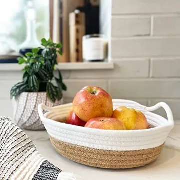 Goodpick Cotton Rope Basket Set for Stylish Home Storage