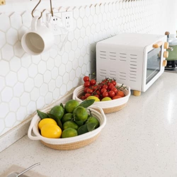 Goodpick Cotton Rope Basket Set for Stylish Home Storage