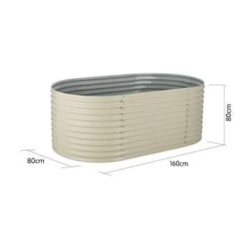 Blumfeldt High Grow Raised Garden Bed for Easy Gardening