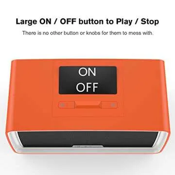 iGuerburn 16GB Simple Music MP3 Player for Seniors