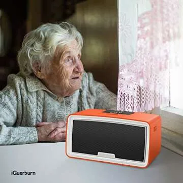 iGuerburn 16GB Simple Music MP3 Player for Seniors