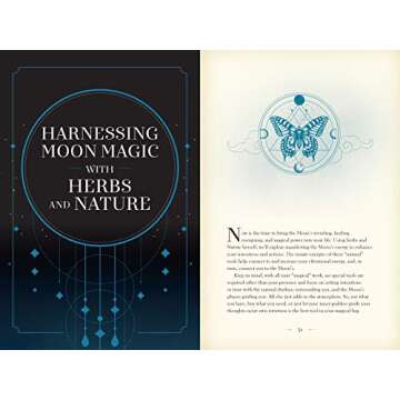 Moon Magic: A Handbook of Lunar Cycles, Lore, and Mystical Energies (Volume 3) (Mystical Handbook, 3)