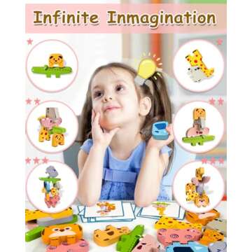 Engaging Montessori Sorting & Stacking Toy for Kids