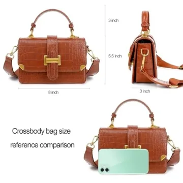 Chic LL LOPPOP Leather Crossbody Bag - Stylish & Versatile