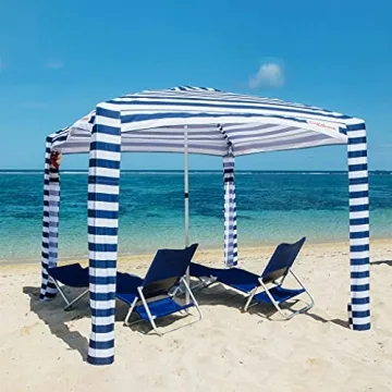 CoolCabana Beach Shade Tent - Easy Setup & Wind Resistant