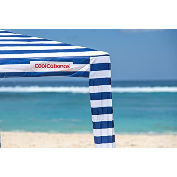 CoolCabana Beach Shade Tent - Easy Setup & Wind Resistant