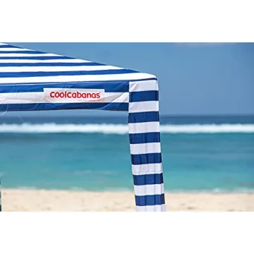 CoolCabana Beach Shade Tent - Easy Setup & Wind Resistant