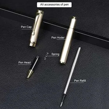 YIVONKA Luxury Ballpoint Pens Gift Set for All Professionals
