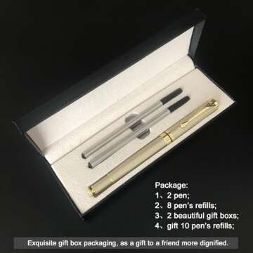 YIVONKA Luxury Ballpoint Pens Gift Set for All Professionals