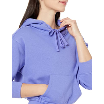 Comfortable and Stylish Plus Size Crop Pullover Hoodie