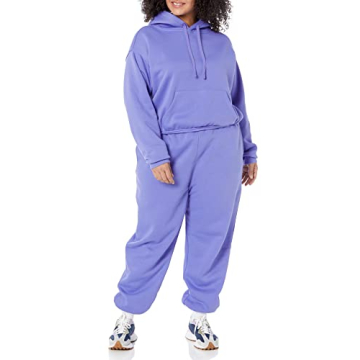 Comfortable and Stylish Plus Size Crop Pullover Hoodie