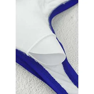 Pink Queen 2 Piece Royal Blue Swimsuit for Women