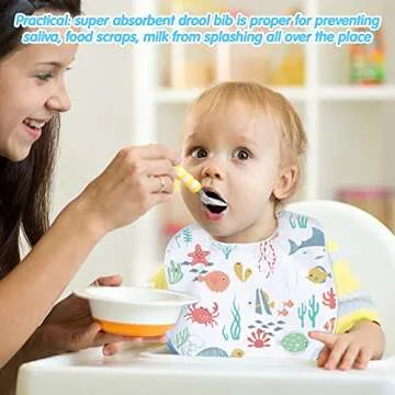 HooLing Baby Bibs - Customizable Sublimation Blank Bibs 12 Pack