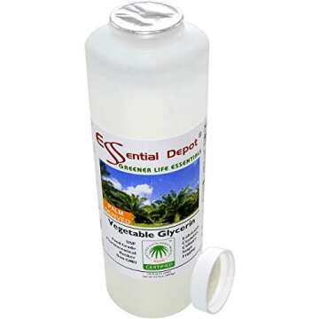 Glycerin Vegetable - Pure, Non-GMO & Sustainable - 1 Pint