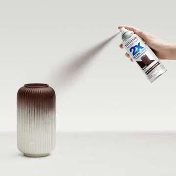 Rust-Oleum 334066 Painter's Touch 2X Ultra Cover Spray Paint, 12 oz, Satin Espresso