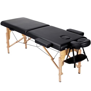 Yaheetech Adjustable Massage Table Perfect for Therapists and Home Use